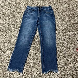 (EUC) 1822 Denim Dark Blue Straight Leg Jeans